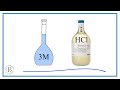 Preparing Three Molar Hydrochloric Acid Solutions