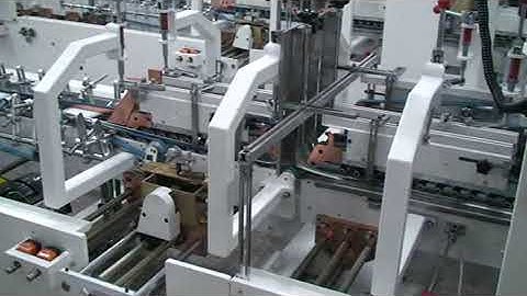 Automatic KGDH CD box folder gluer machine