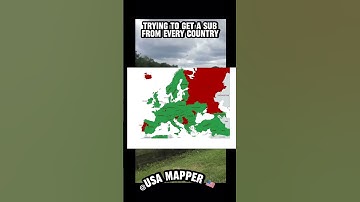 Trying to get a sub from every European country #mapping #viralvideo