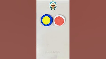 Favorite Cartoon Character Color Mixing (Part -1)😍🎨#satisfying #asmr #colormixing #trending #shorts