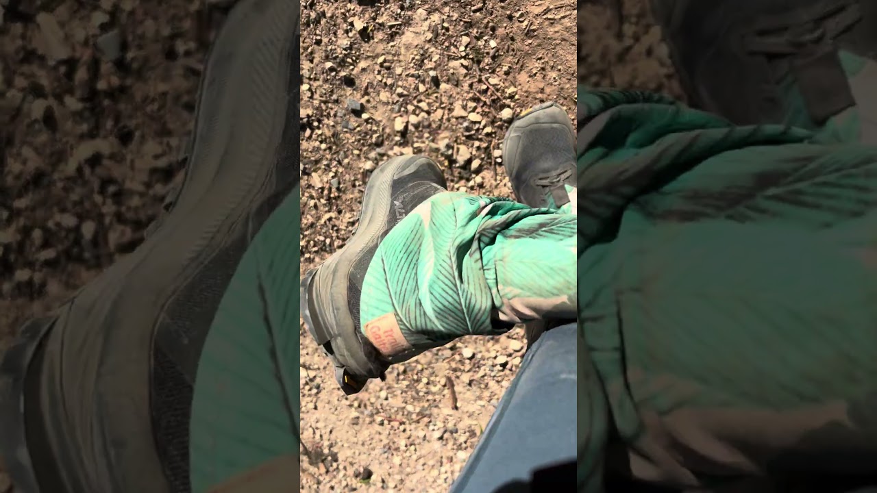 First try with my Altra Lone Peak 9 trail shoe ! Grip is excellent - light weight 👌