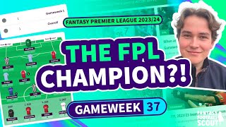 😱 NO.1 IN FPL! | FPL TRANSFER TIPS GW37 | Fantasy Premier League Tips 2023/24
