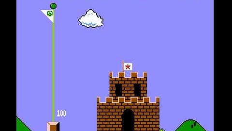 1-1 flagpole glitch with framerule save!