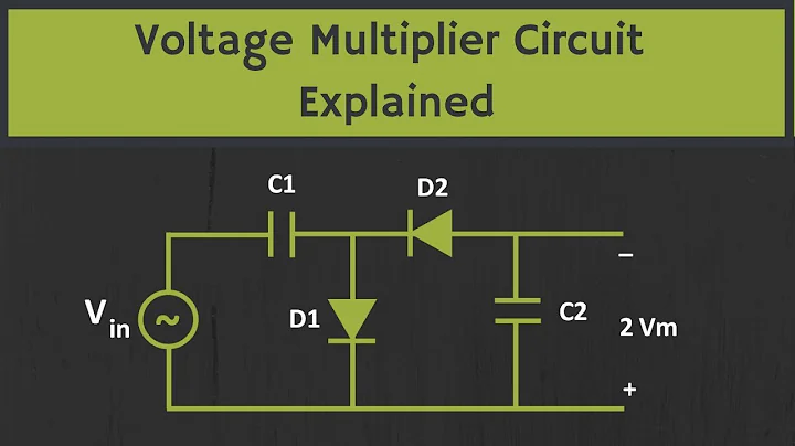 Voltage Multiplier Circuit Explained (Voltage Doubler, Voltage Tripler and Quadrupler Circuits)