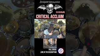 AVENGED SEVENFOLD - CRITICAL ACCLAIM - DRUM COVER  #shorts #06 3L3V3N DRUMS