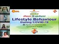 #IllnessToWellness-Lifestyle Behaviour During COVID-19: Webinar