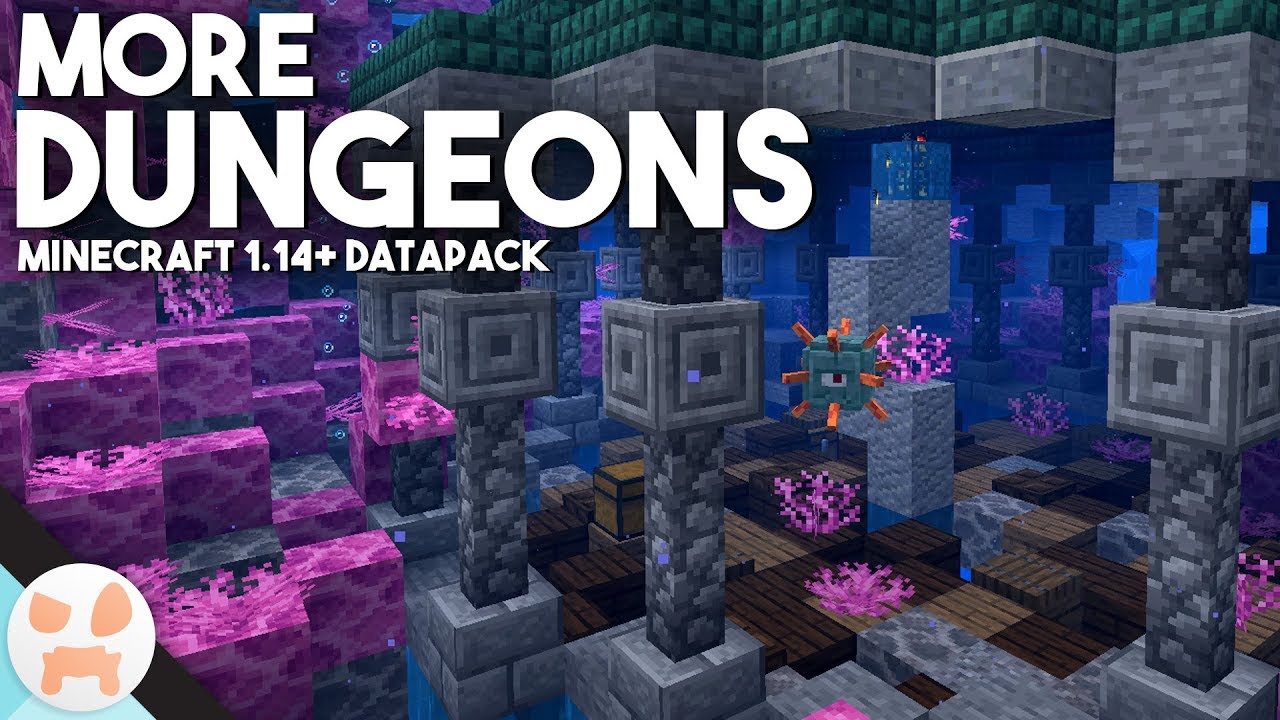 More Dungeons Minecraft 1 14 Datapack Youtube