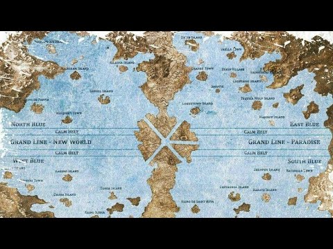 One Piece The One Piece Map Explained Youtube