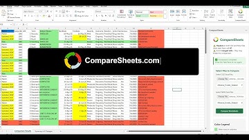 How to Compare Excel Files with CompareSheets Add-in