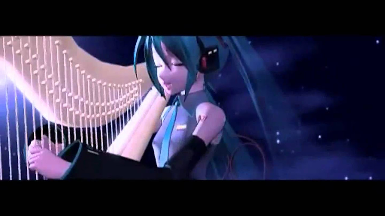Miku Hatsune Goddess of Spring to moonlight in the woods.mp4