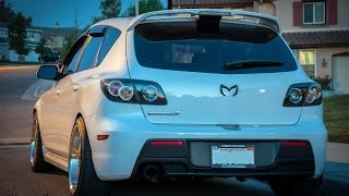 Brutal MazdaSpeed 3 exhaust sound compilation