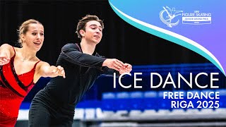 Junior Ice Dance Free Dance Riga 2025