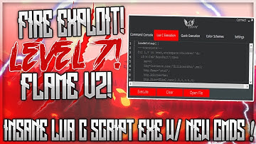 [OMFG] ✅ FIRE ROBLOX HACK/EXPLOIT!✅ | FLAME V2 ! | INSANE LUA C SCRIPT EXE W/ NEW CMDS! (WORKING!!)