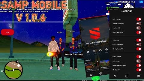 SAIO🤩! NOVO APK SAMP MOBIL v1.0.6 [SUPORTE A MIRA AUTOMÁTICA] Funionando NO ANDROID [ 15 64/32 BITS]