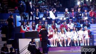 [REACTION FANCAM] 161202 MAMA - BTS,TWICE,GFRIEND,GOT7,NCT,IOI,MONSTA X - WIZ KHALIFA SEE YOU AGAIN