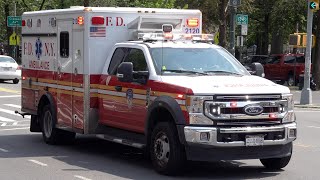 FDNY EMS Ambulance 2120 Responding