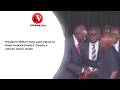 President William Ruto paid tribute to Mzee Fredrick (Fred) E. Omido, a veteran labour leader