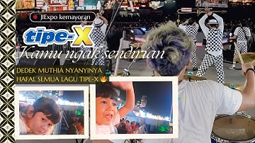 tipe-X Kamu ngak Sendirian | konser jakarta fair  jiexpo kemayoran, Bareng dedek muthia Bernyanyi