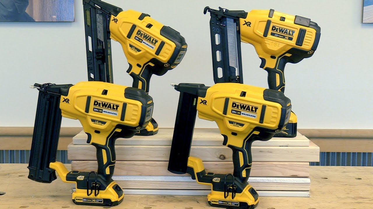 Image result for cordless nailers dewalt