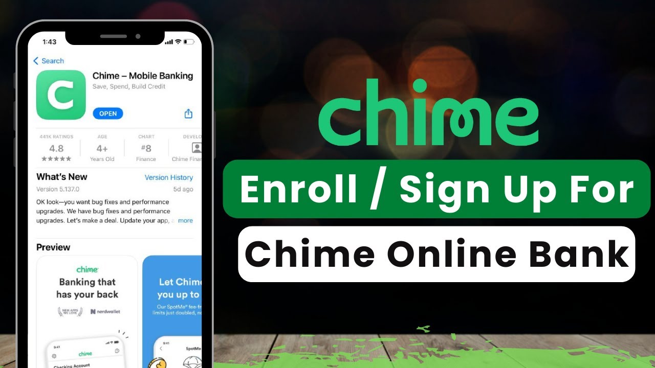 How to Sign Up / Apply for Chime Online Banking YouTube