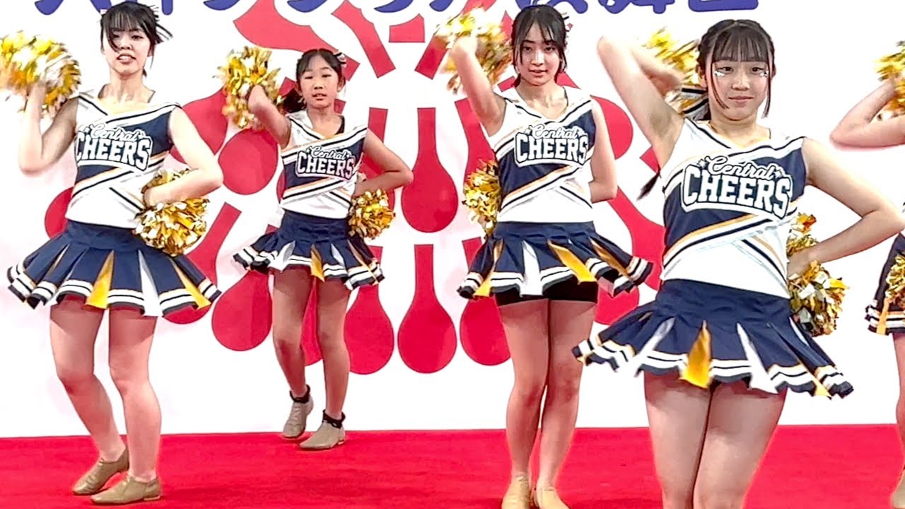 2025.05.04セントラルスポーツ／第６４回博多どんたく港まつり＜２日目＞チアリーディング ソラリア 演舞台