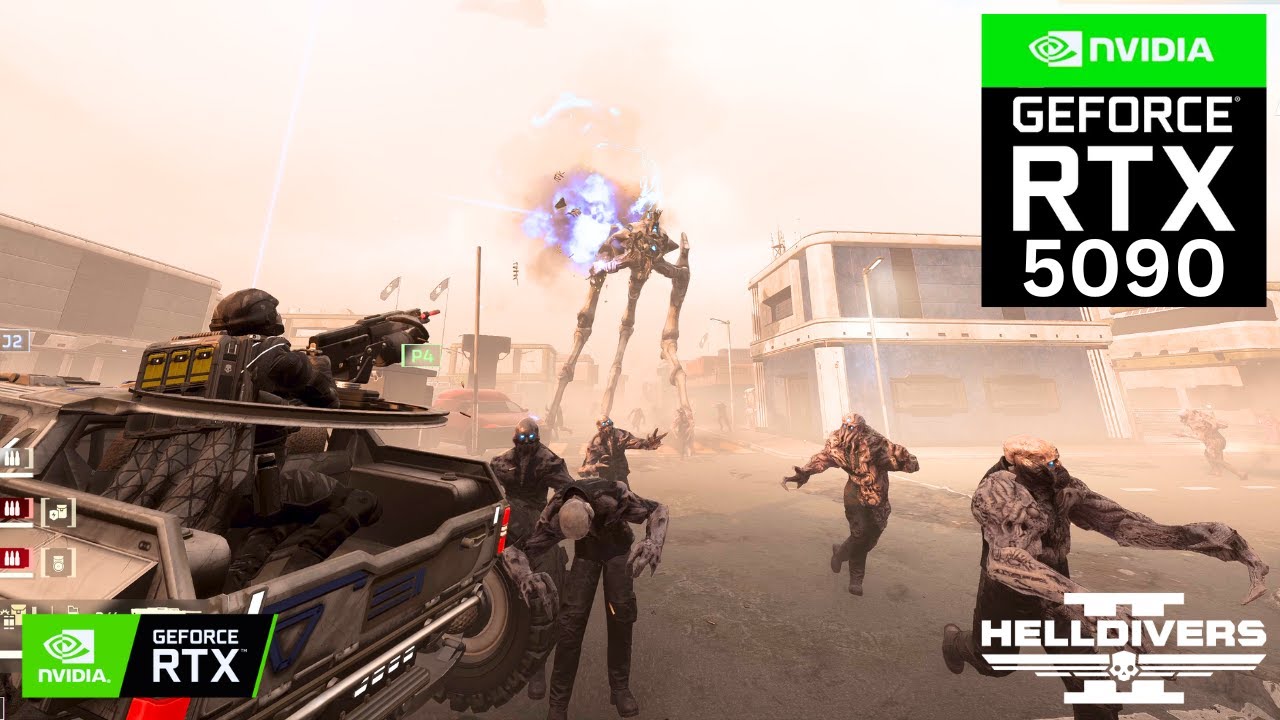 HELLDIVERS 2: PANDORA BASE on RTX 5090 32GB (4K Maximum Graphics