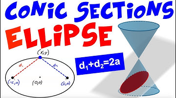 Conic Sections pt 2 - The Ellipse