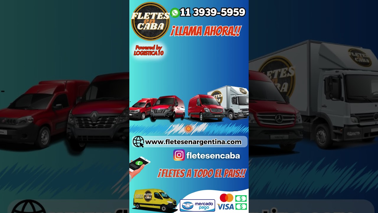 Fletes y Mudanzas en Capital Federal para vos y tu empresa