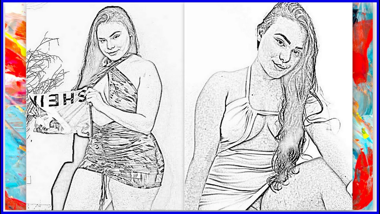 COMO DESENHAR A JANA JENNER DESENHO REALISTA YouTube
