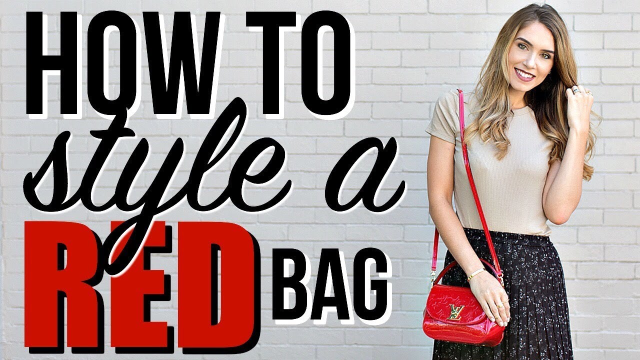 Red Crossbody Bag Outfit