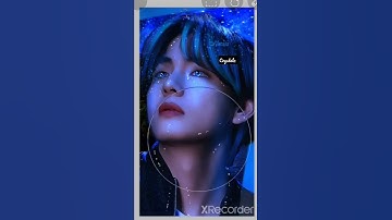 BTS V neon edit in Ibis paintx