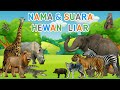 Nama dan suara binatang untuk anak anak | Hewan Liar | suara binatang animasi