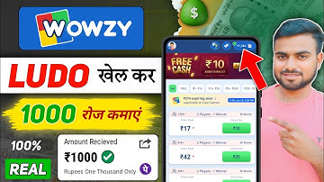 Wowzy app real or fake / how to play Wowzy Ludo / how to earn money from Wowzy Ludo app