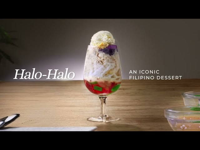 Now serving Halo-Halo in Business Class