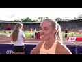 "Audrey was just better on the day" - Keely Hodgkinson on her 800m season opener in Stockholm
