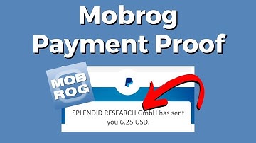 Mobrog Payment Proof (See Mobrog Surveys PayPal Proof)