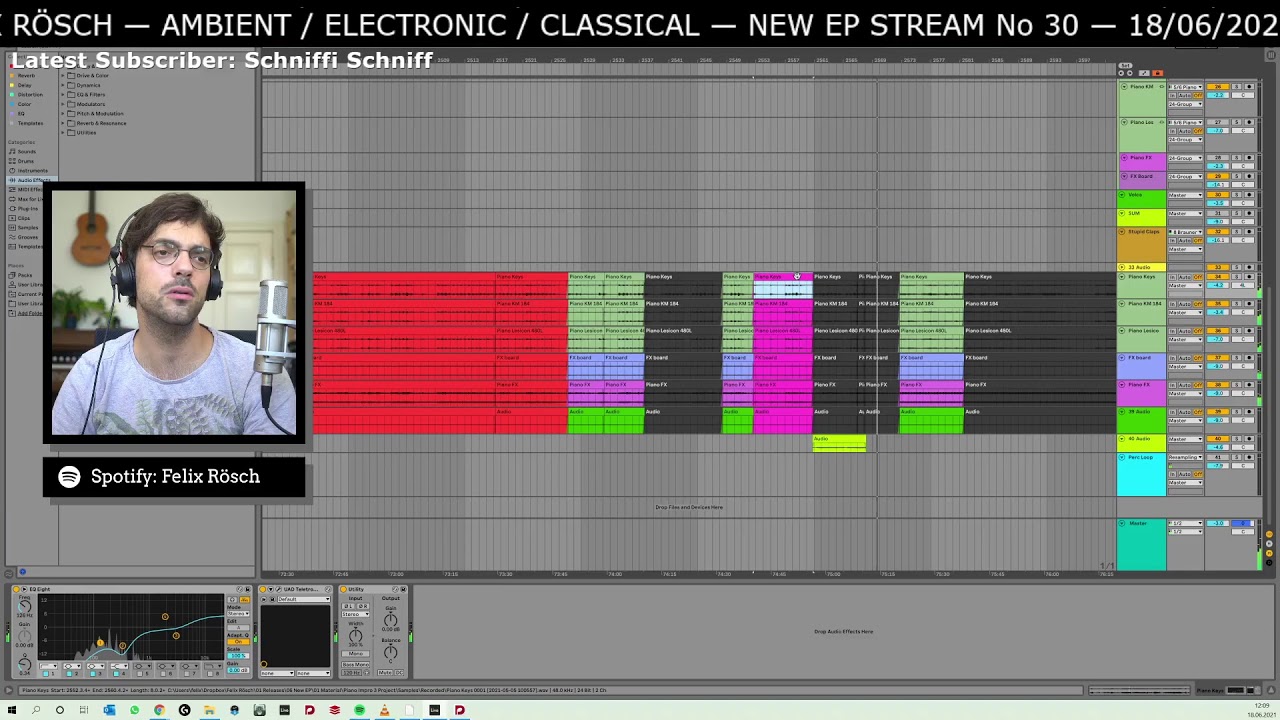 NEW EP STREAM No.30 — ELECTRONIC CLASSICAL AMBIENT — Music Production Live Stream
