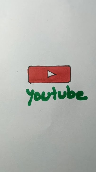 Youtube Logo Drawing | How to Draw Youtube Logo step by step # ...