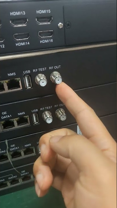 24 channel Hdmi input Dvb-t/C/isdb RF modulator output
