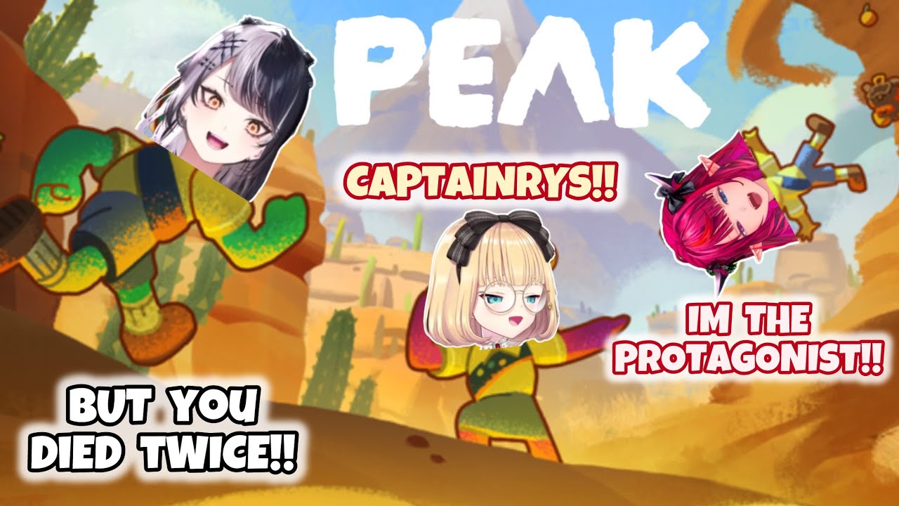 The COMEDIC Journey To Become PEAK Protagonist!! with IRyS, Shiori and Haachama【 HIGHLIGHTS 】