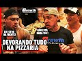 GIGANTES DESTRUINDO NO PÓS TREINO NA PIZZARIA - FABIO GIGA LEO STRONDA E FELIPE FRANCO