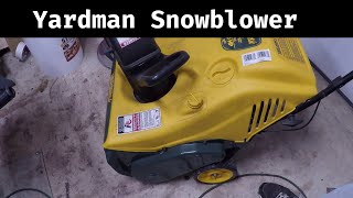 Will It Run? Yardman 21' Snowblower by Wild_Bill 3,447 views 3 years ago 20 minutes