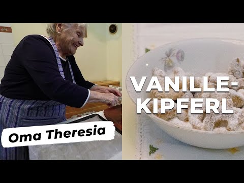 Vanillekipferl zart und ganz einfach / Plätzchen / Vanillekipferl formen / Vanilla Crescent. 