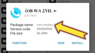 HOW TO CHANGE WHATSAAP PACKAGE NAME TUTORIAL |WORK ALL MOD | screenshot 3