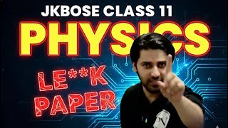 11th Physics Le***k 😳| Most Imp Questions | JKBOSE | #viral #11th #jkbose #kashmir #jammu #poonch screenshot 2
