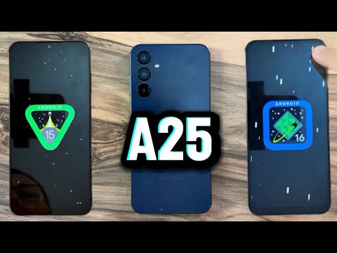 Android 16 - OneUI 8 on Samsung Galaxy A25