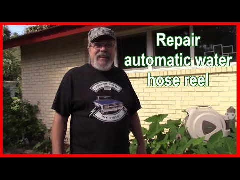 How to repair Automatic hose reel (funny)