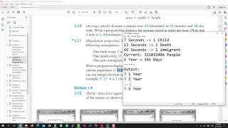 CPIT110 - Chapter_1 - حل تمرين 1.11 (تعداد السكان)