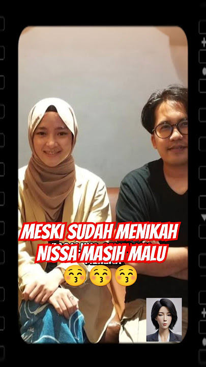 Nissa sabyan masih malu jalan bareng suami 🥰 #nissasabyan #ayus