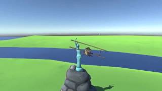 Early Flight Test in Unity